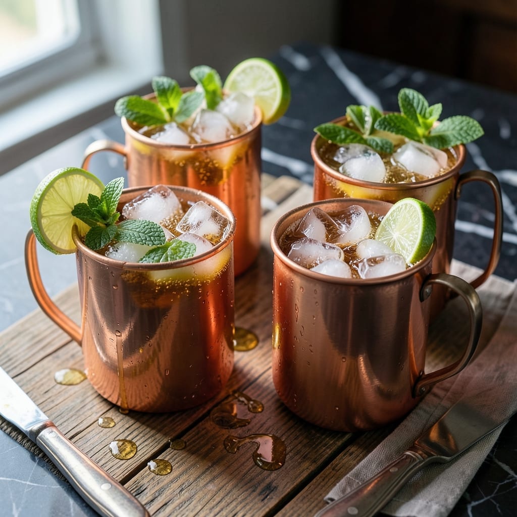 Recipe for Moscow Mule Drinks: Zesty Ginger-Lime Refreshment