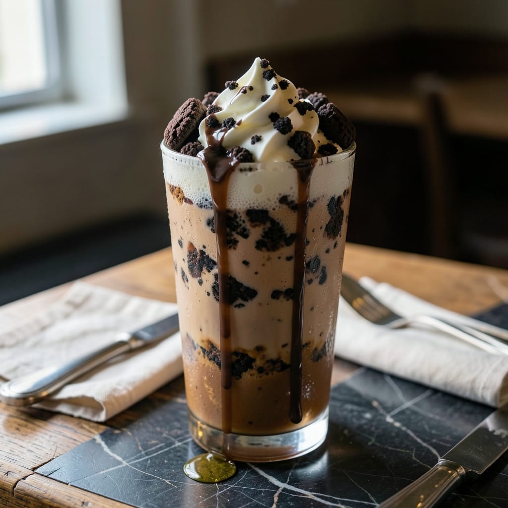 Recipe For Starbucks Mocha Cookie Crumble Frappuccino: Iced Coffeehouse Indulgence