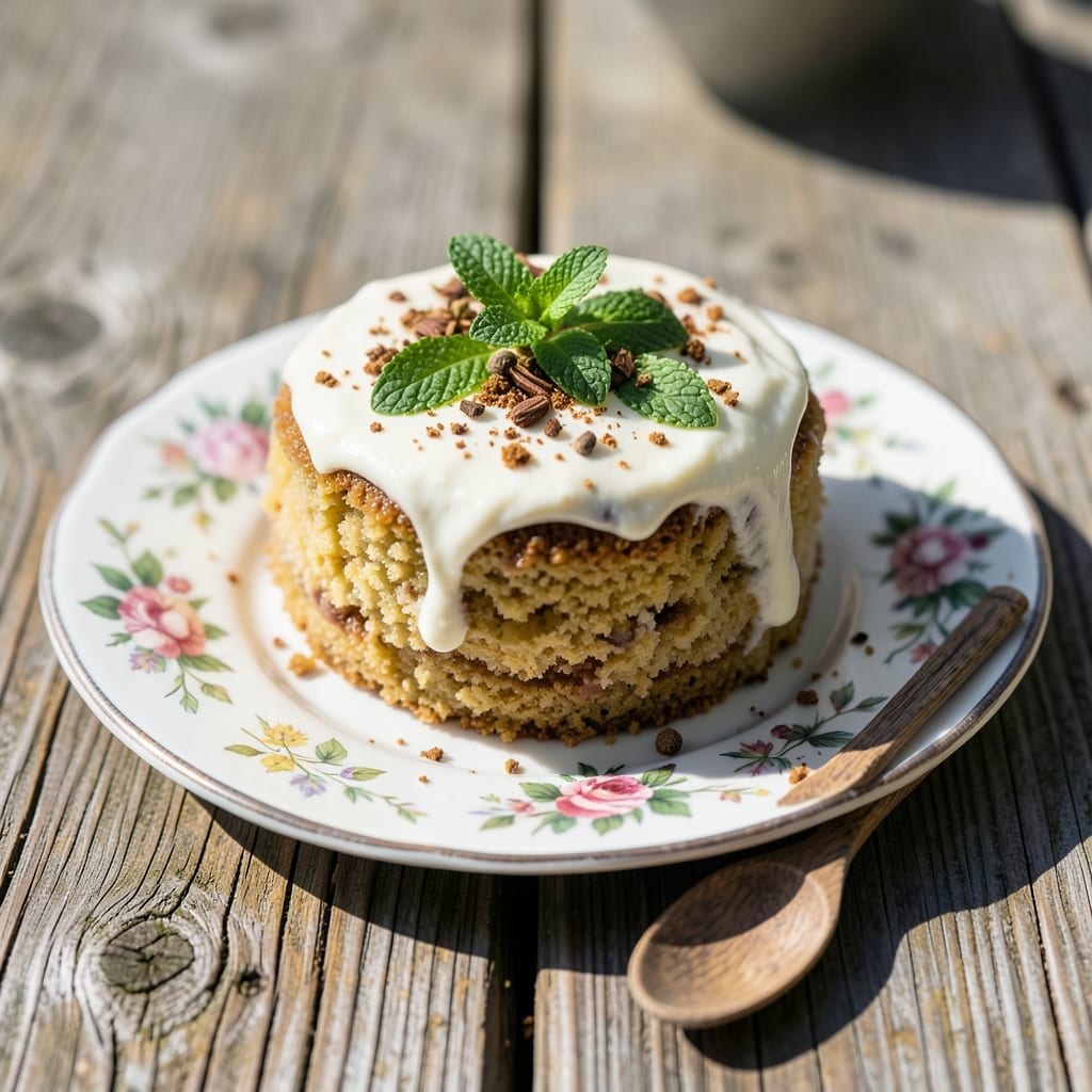 recipe for tres leches cake using cake mix illustration with key details
