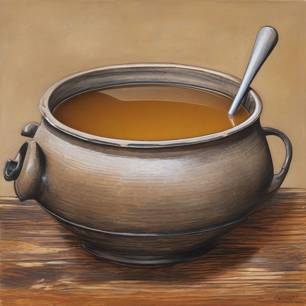 Visual representation of Recipe for Turkey Bone Broth: Rich, Nourishing Base for Soups