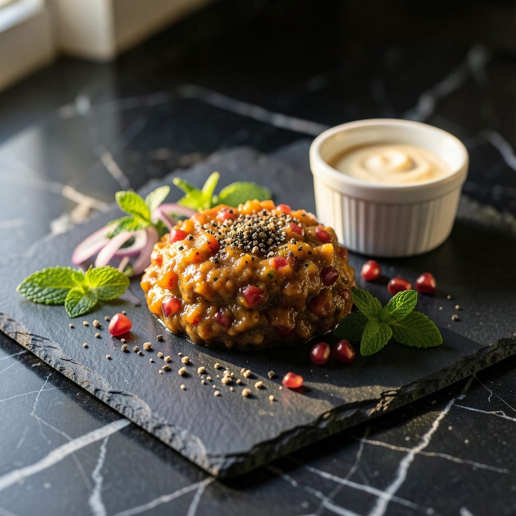 Comprehensive recipe of pudina chutney visual reference