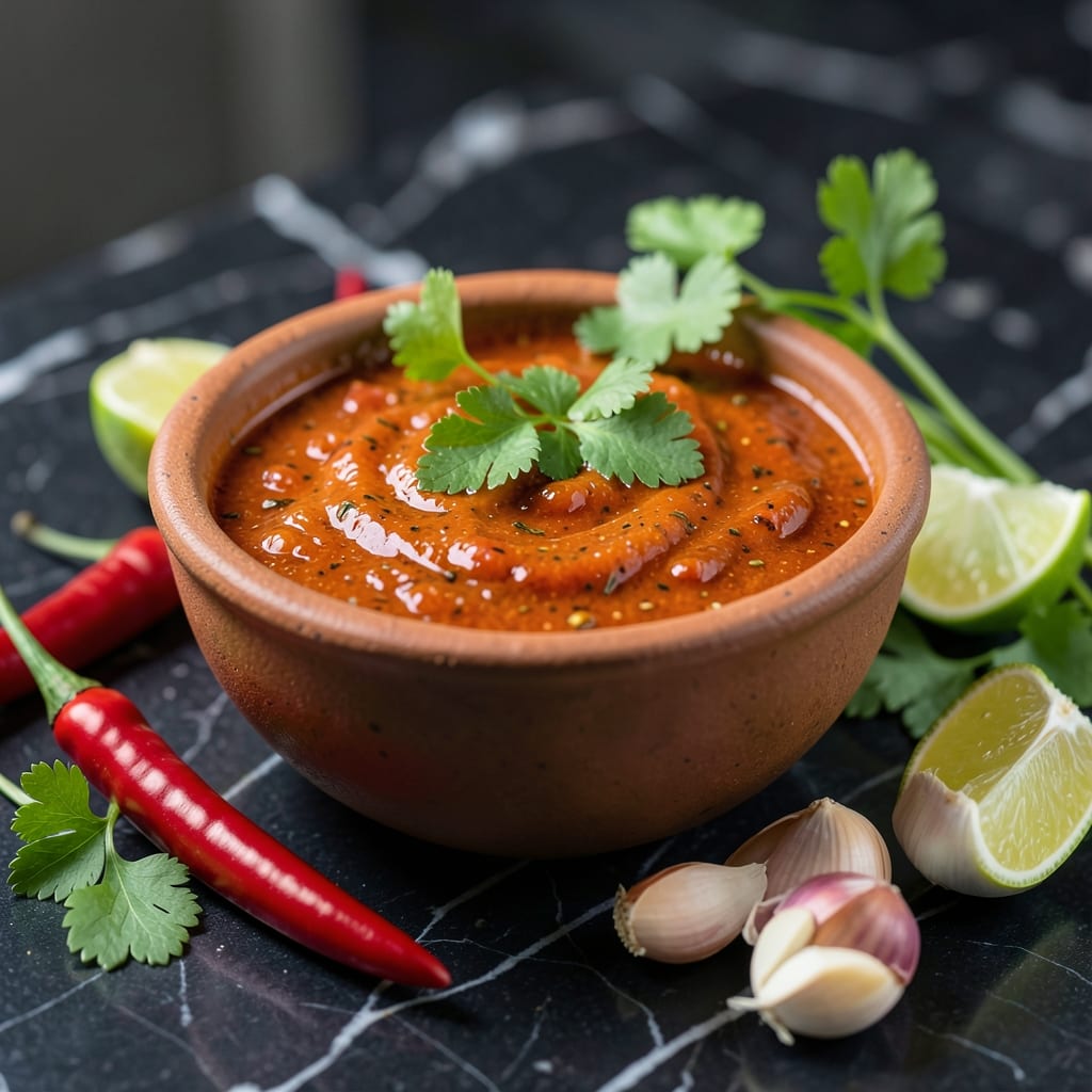 Visual representation of recipe piri piri sauce