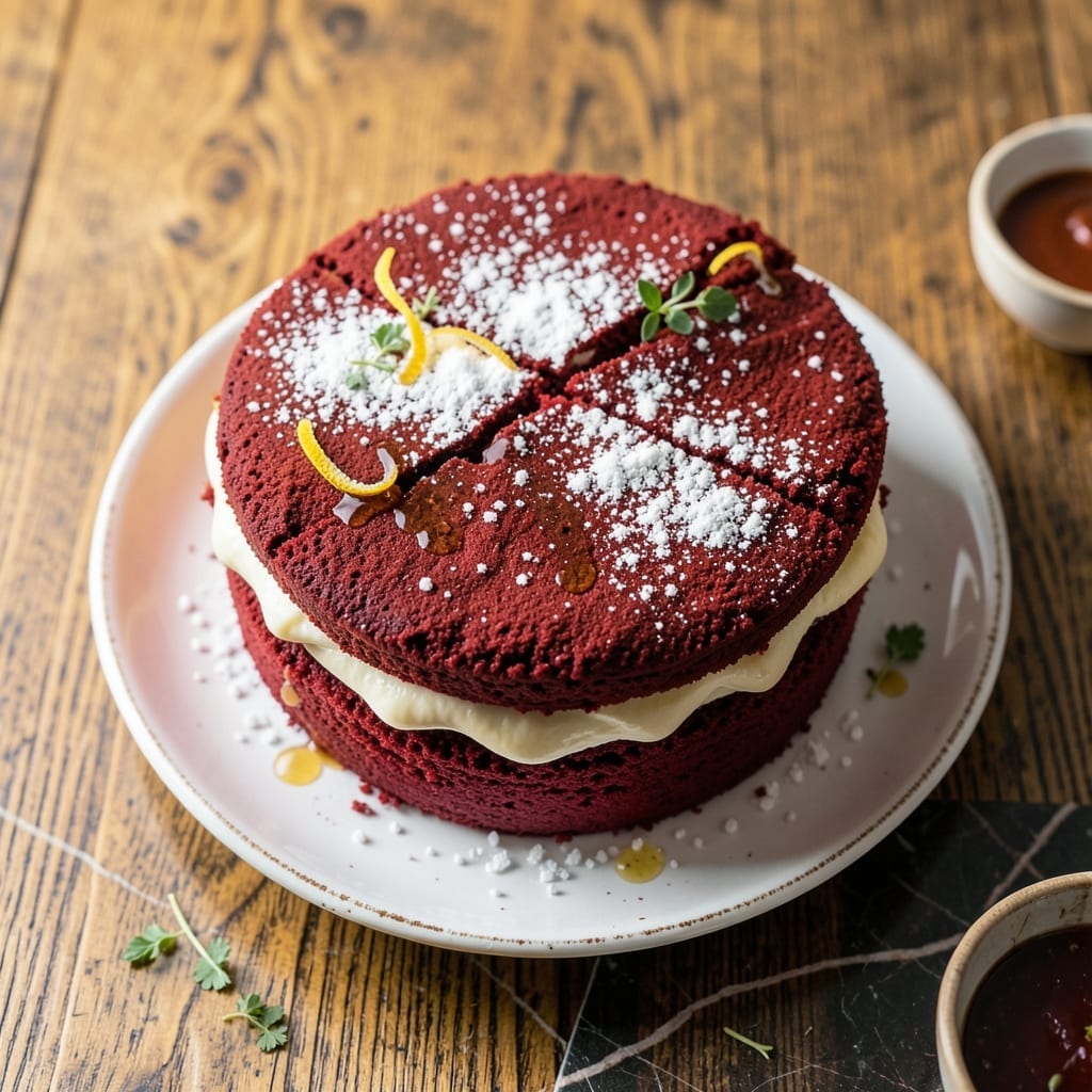Red Velvet Cake Recipe: Moist Crumb With Cream Cheese Swirls