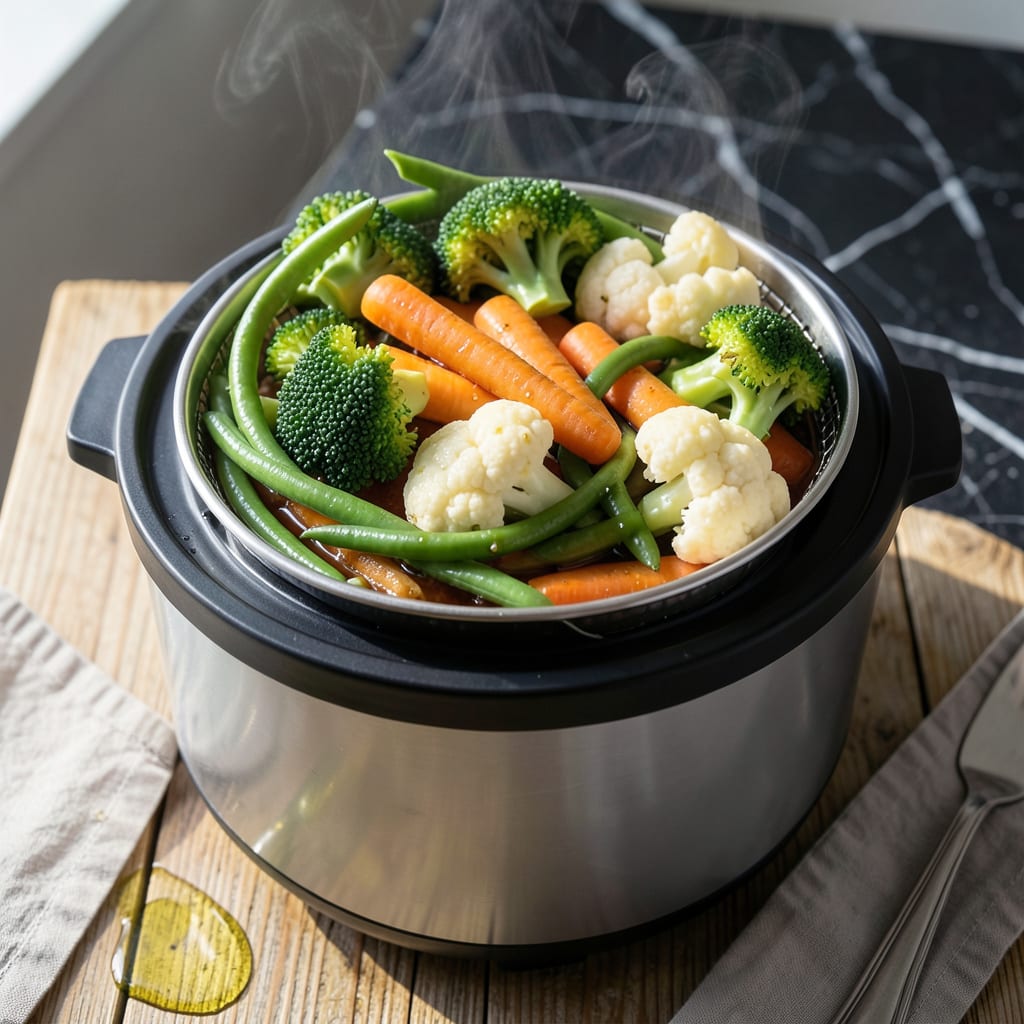 Rice Cooker Steamer Basket Recipe: Effortless Hands Off Side Dish detailed visual guide