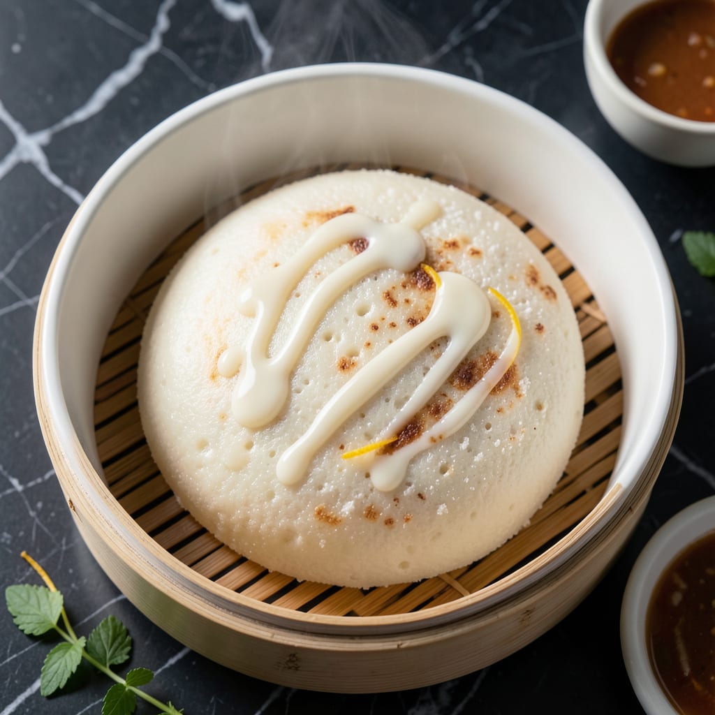 Rice Flour Steamed Recipe: Pillowy Soft and Gluten Free Delight illustration with key details