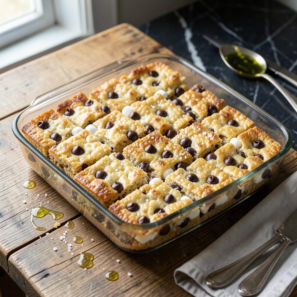Rice Krispie Recipe With Chocolate Chips: Gooey Marshmallow and Melty Chocolate detailed visual guide