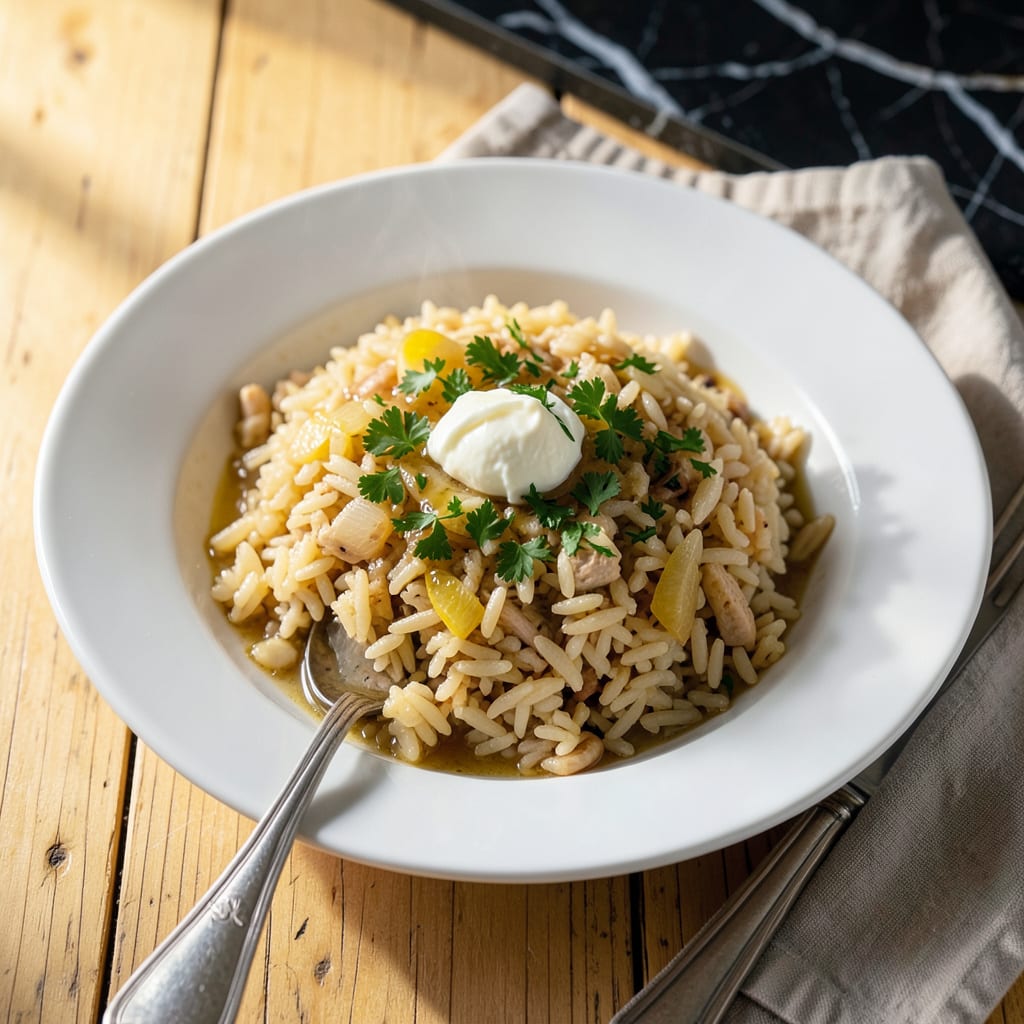 Visual representation of Rice Pilaf Recipe: Foolproof Fluffy Grains in 20 Minutes