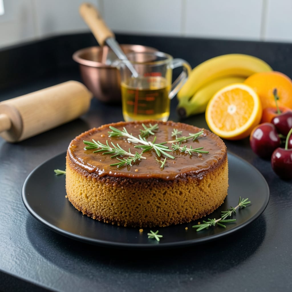 Comprehensive rum cake recipe with cake mix visual reference