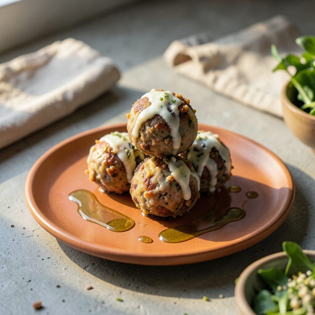 Sausage Ball Recipe With Cream Cheese: Flaky Bites With Herbed Savory Depth example with annotations