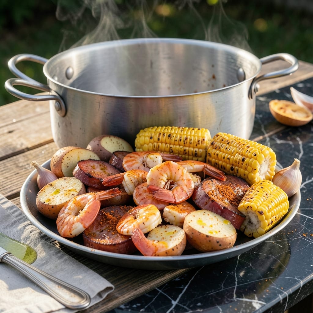 Comprehensive Seafood Boil Recipe Old Bay: Cajun Style Feast With Bold Spice visual reference