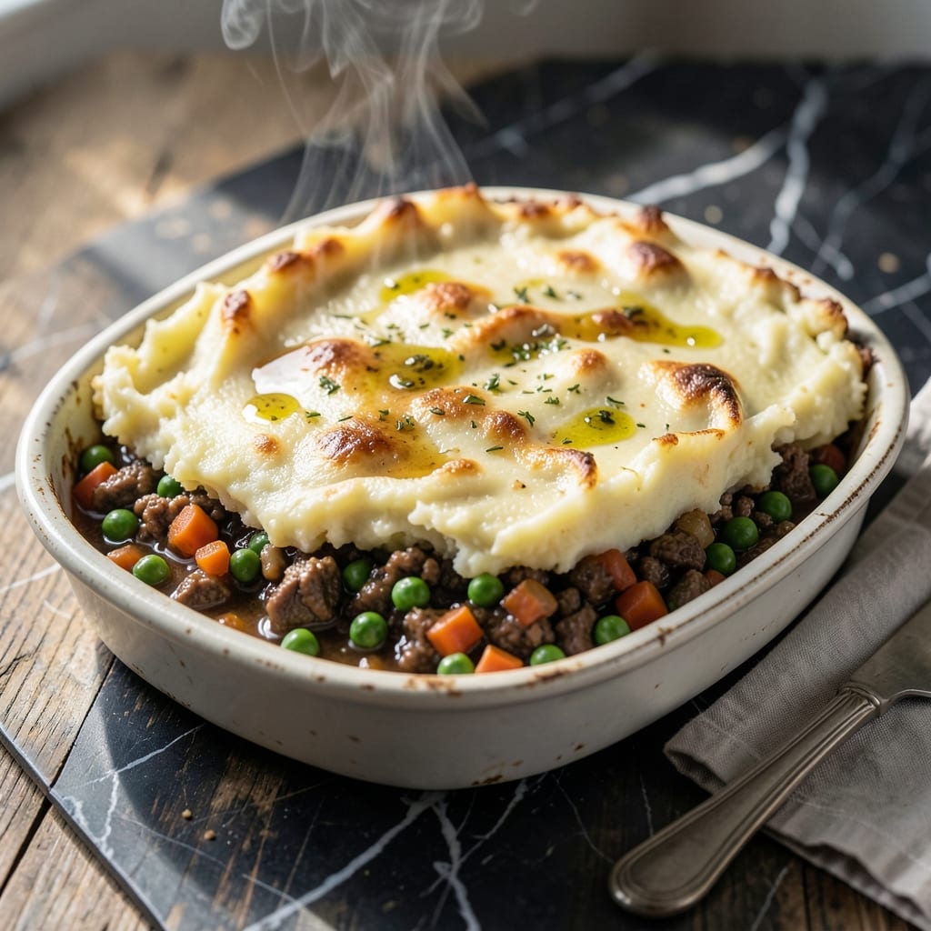 Shepherd's Pie Recipe Jamie Oliver: Rustic Layers of Savory Comfort detailed visual guide
