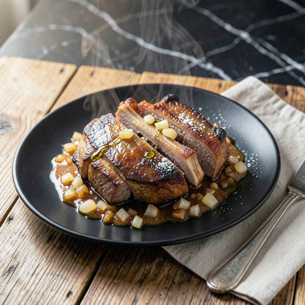Short Rib Recipe Slow Cooker: Wine Braised Richness in 8 Hours example with annotations