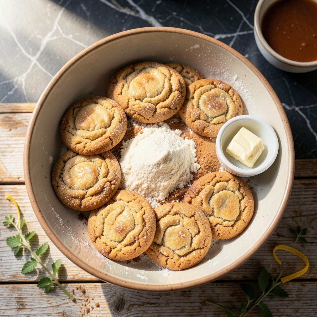 Complete snickerdoodle recipe no cream of tartar overview image