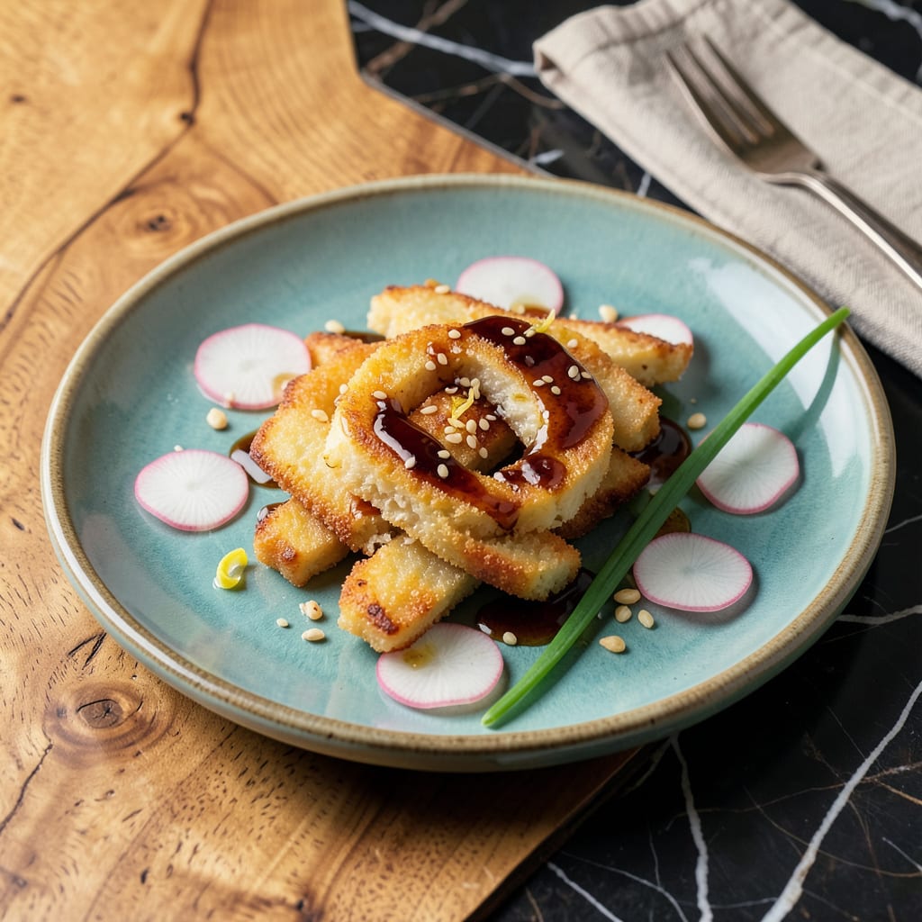 Snow Leg Surimi Recipe: Flaky Crab Stick Delight in 15 Minutes example with annotations