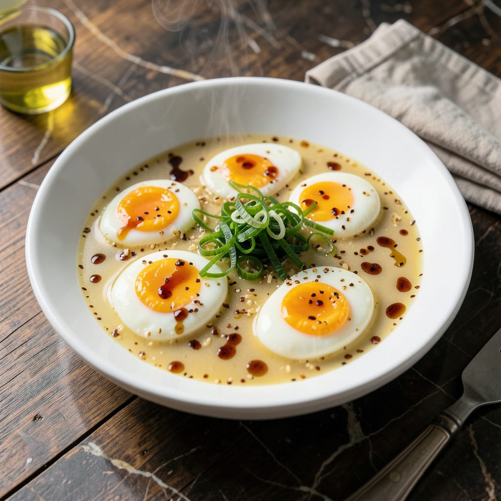 Soft Steamed Eggs Recipe: Silky Smooth Custard Texture detailed visual guide