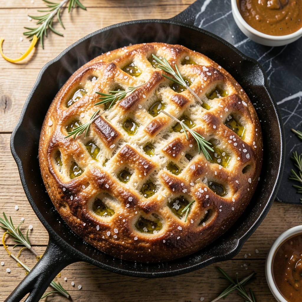 Sourdough Focaccia Bread Recipe Alexandra's Kitchen: Olive Oil Infused Pillowy Delight detailed visual guide