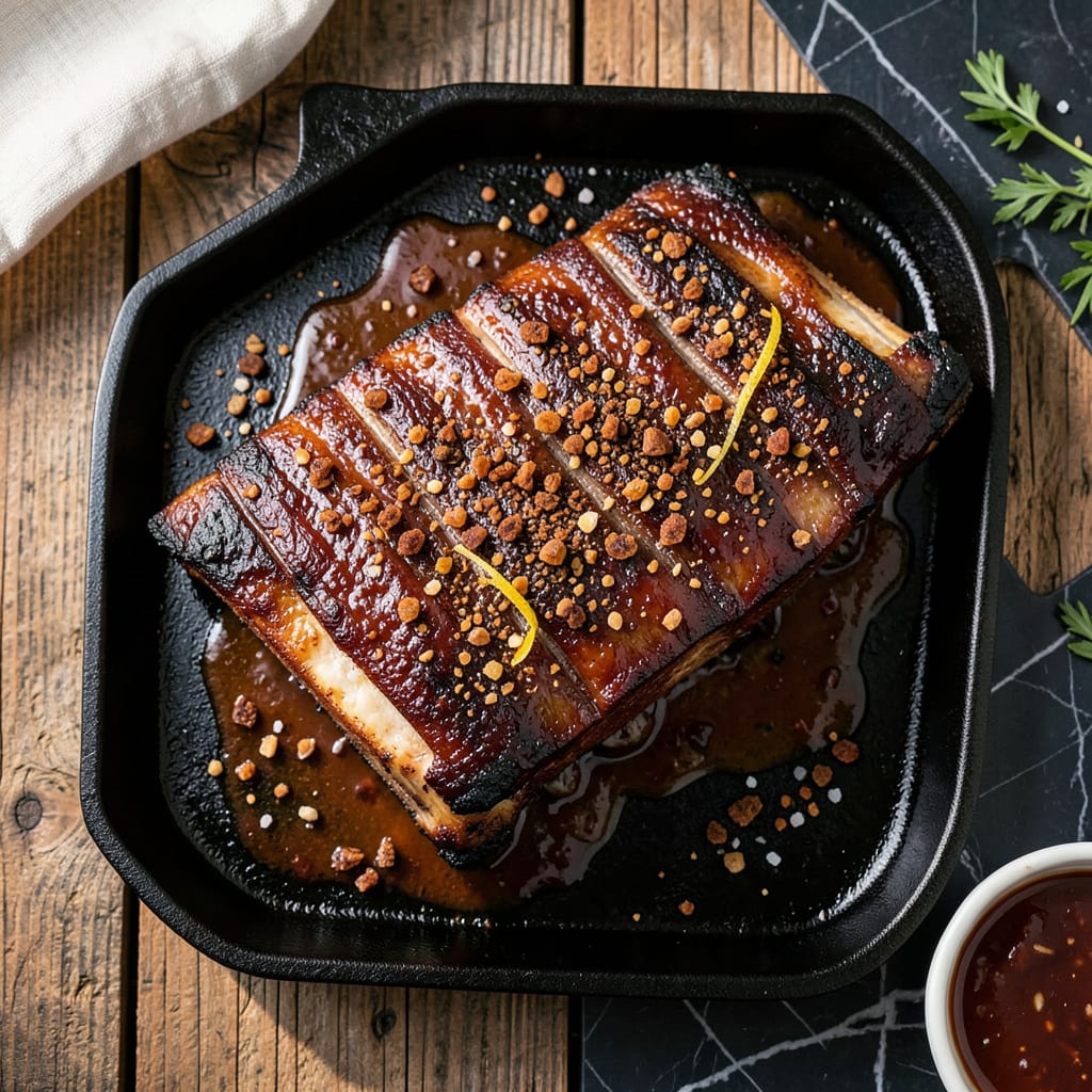 St Louis Style BBQ Ribs Recipe Oven: Fall Off the Bone Tender Without the Smoker illustration with key details