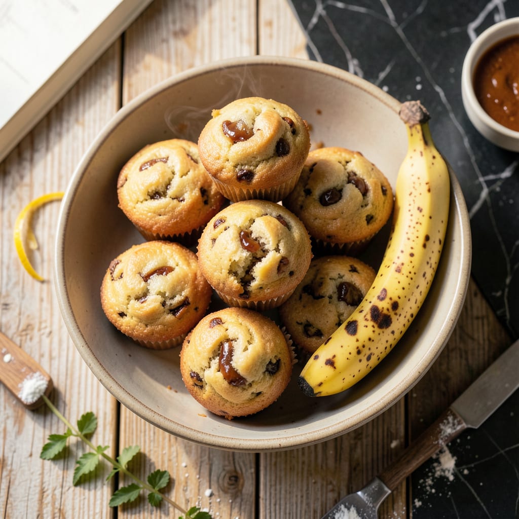 Comprehensive Steam Banana Muffin Recipe: Moist and Fluffy Clouds in Every Bite visual reference