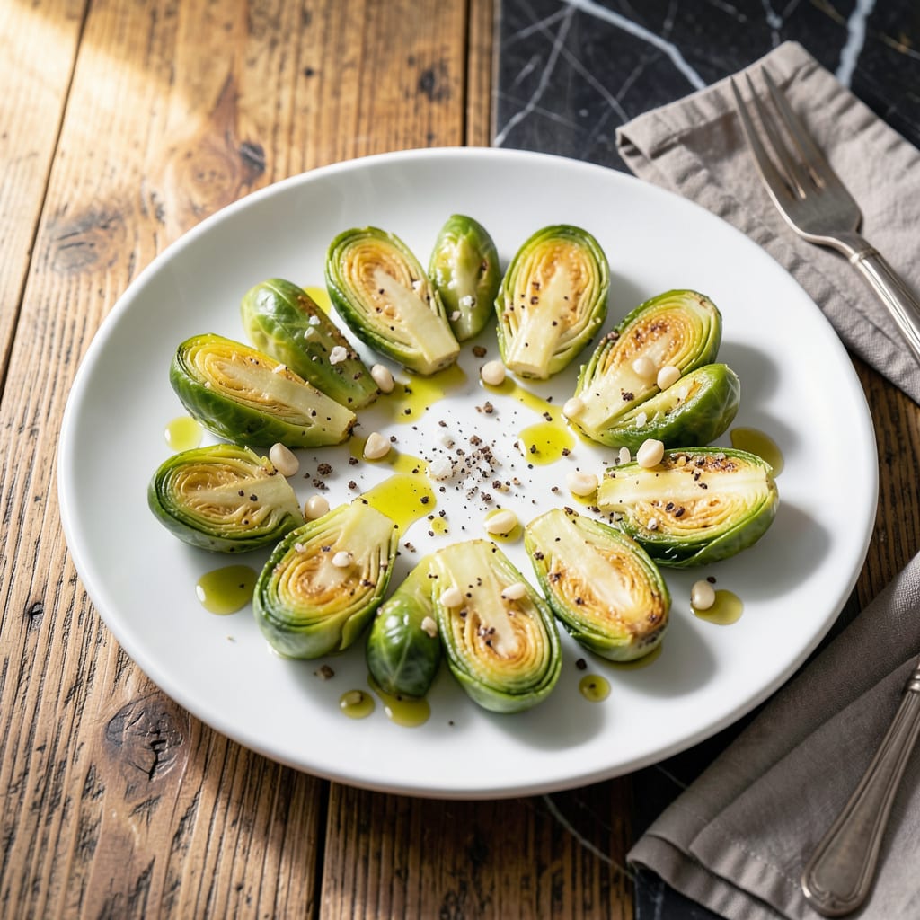 Complete Steam Brussels Sprouts Recipe: Bright Green Crisp Tender Bites overview image