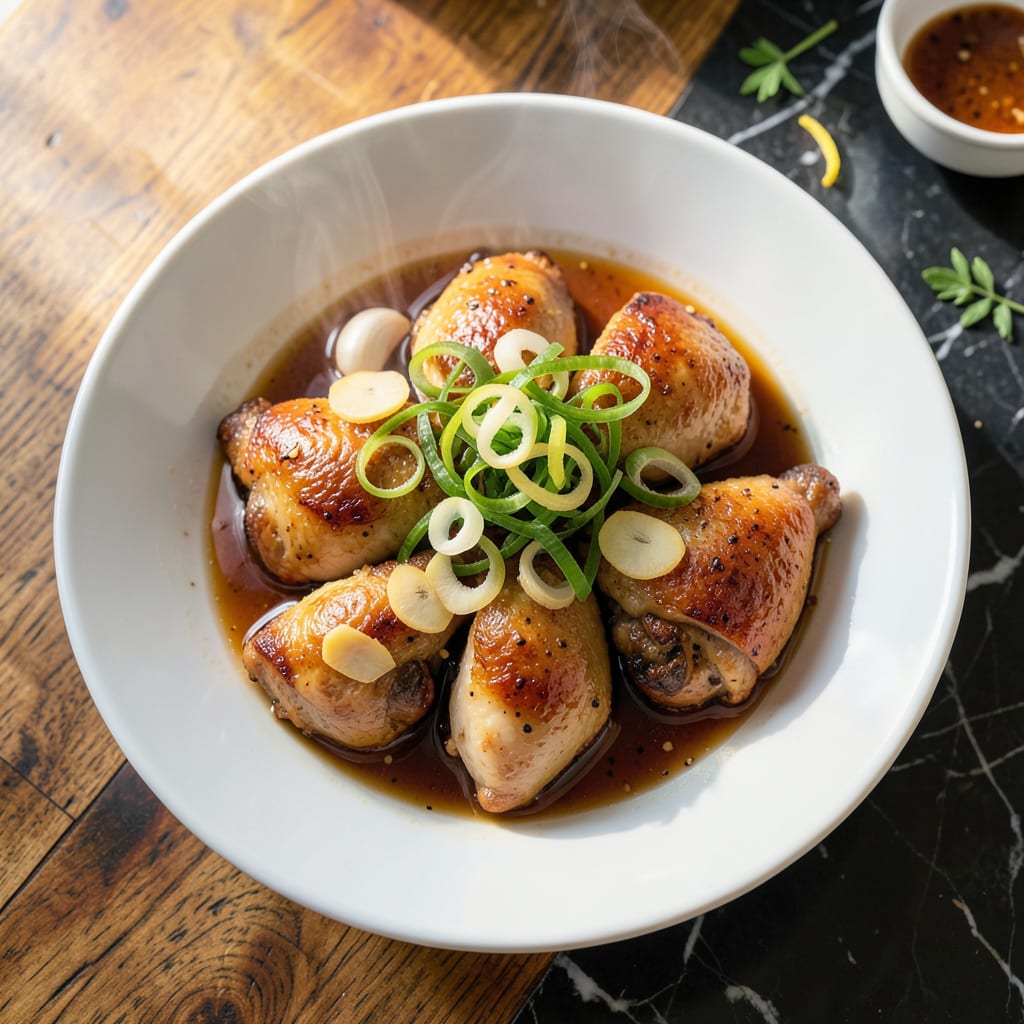 Comprehensive Steam Chicken Recipe: Cantonese Style Silky Tenderness visual reference