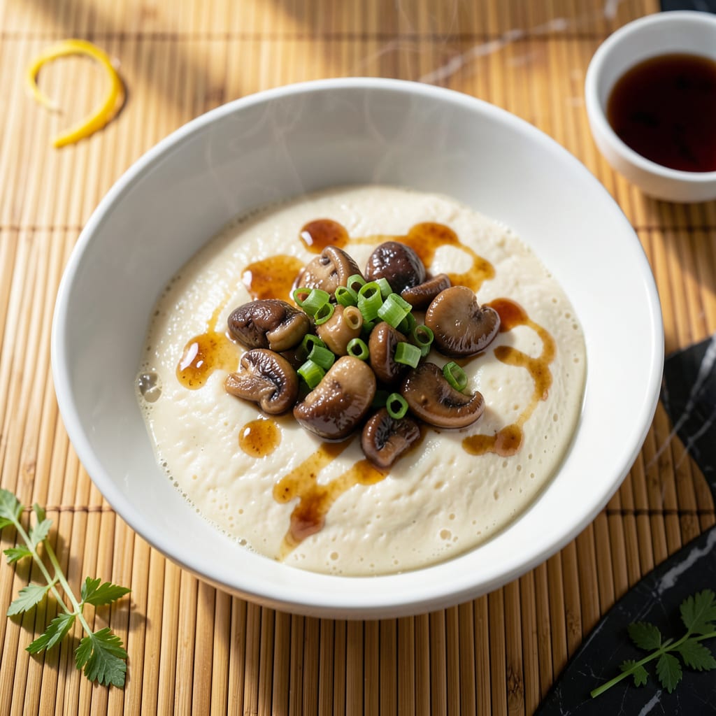 Steam Egg Tofu Chinese Recipe: Velvety Smooth With Umami Richness illustration with key details