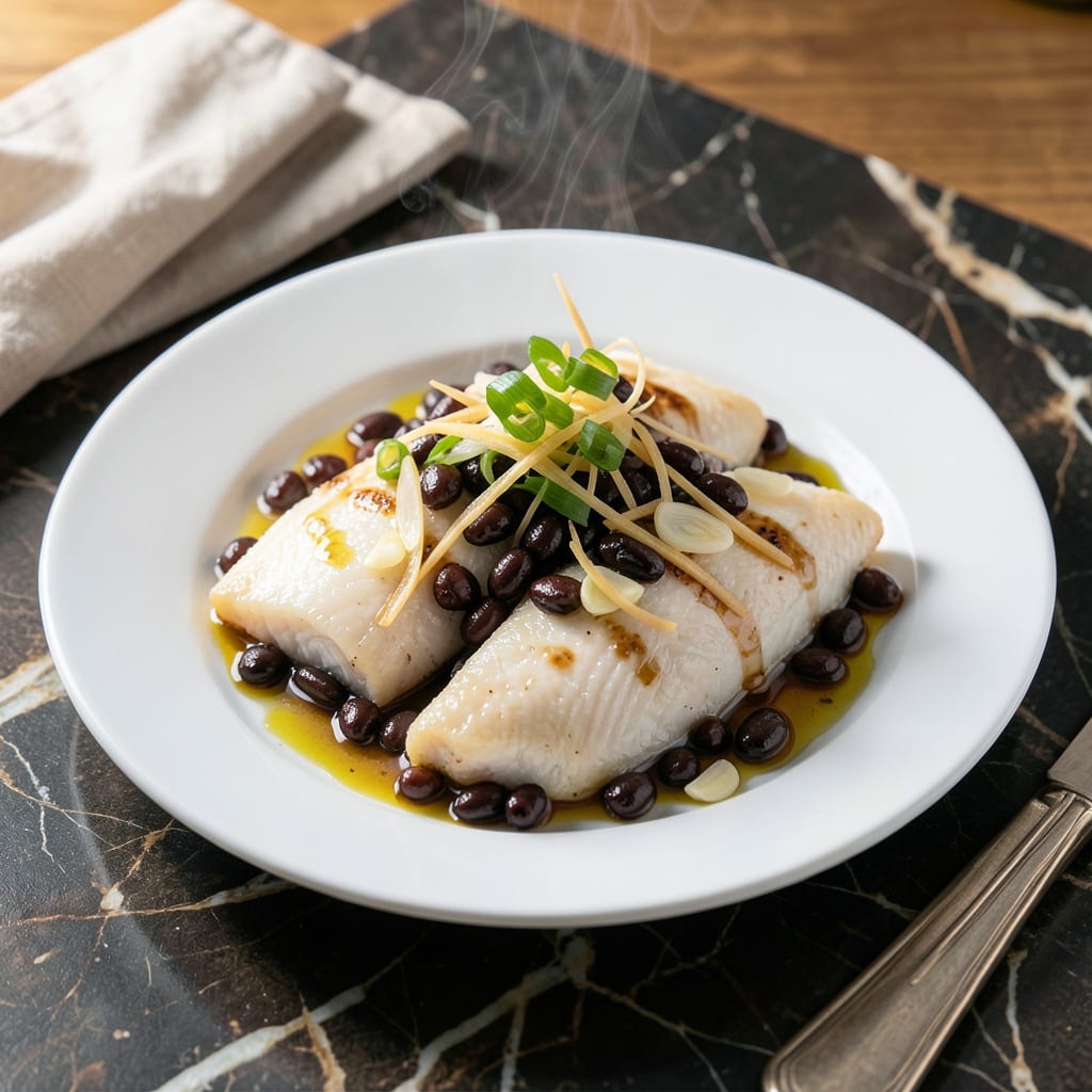 Comprehensive Steam Fish With Black Beans Recipe: Cantonese Style Flavor in Minutes visual reference