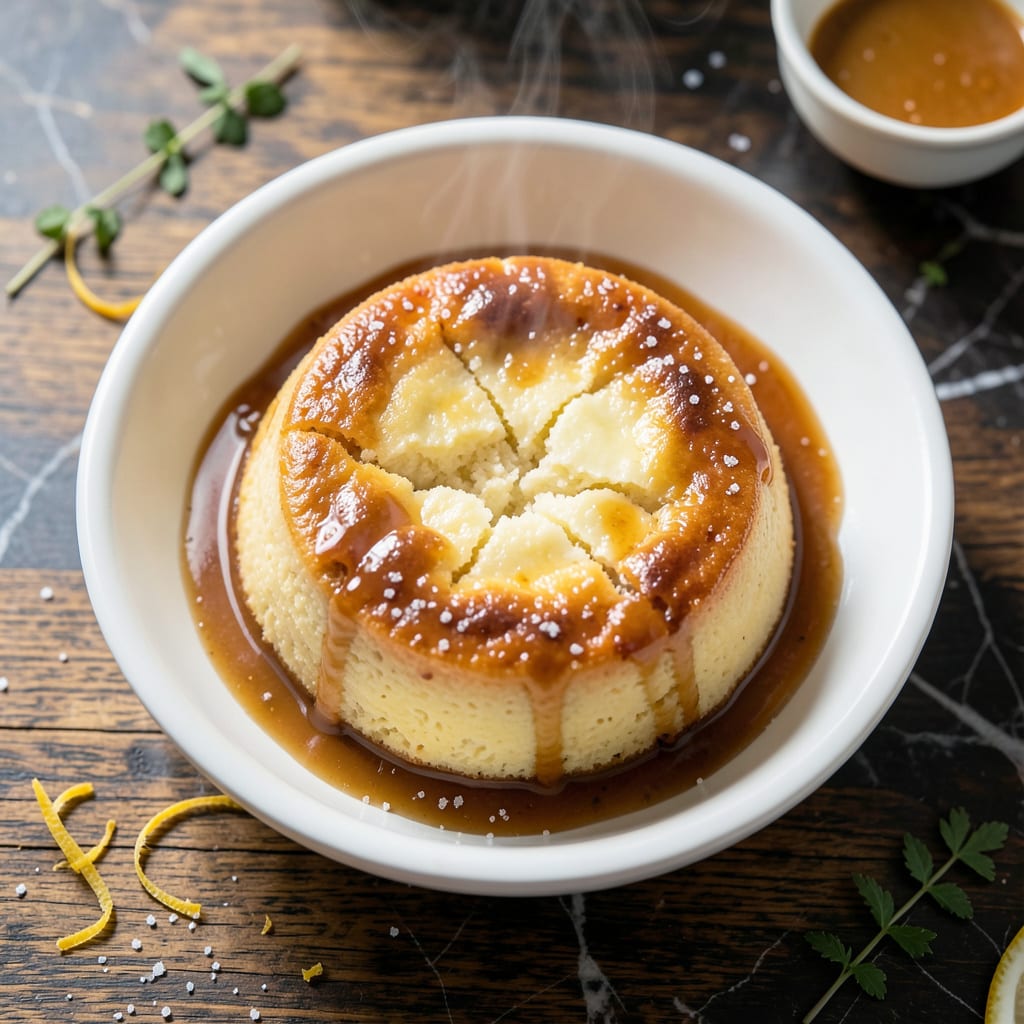 Steam Pudding Recipe: Old World Moistness With Molten Treacle Swirls example with annotations