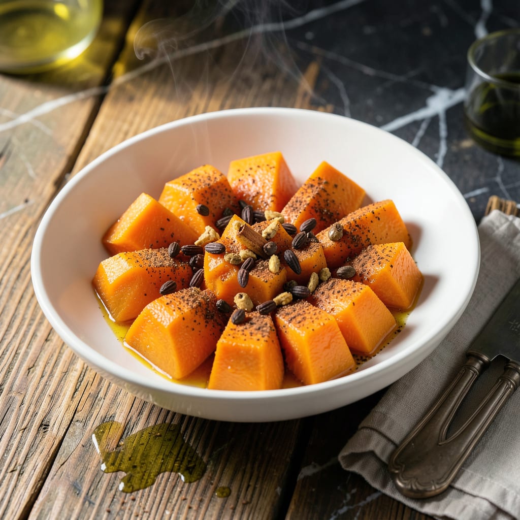 Comprehensive steam pumpkin recipe visual reference