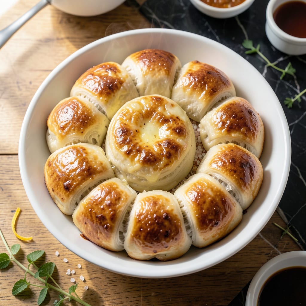 Steam Roll Recipe: Fluffy Clouds of Bread in Minutes example with annotations