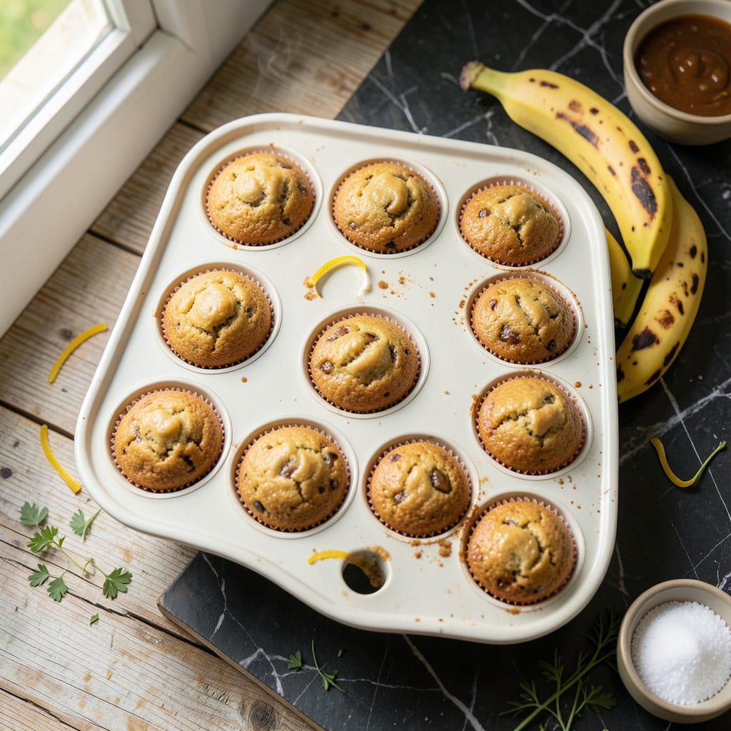 Steamed Banana Cake Muffins Recipe: Pillowy Soft With Coconut Sweetness detailed visual guide