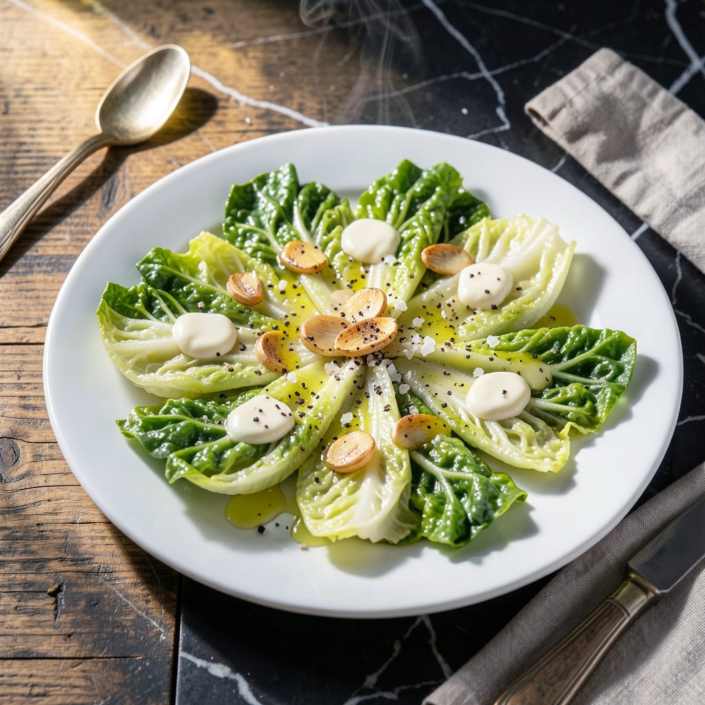 steamed cabbage recipe illustration with key details