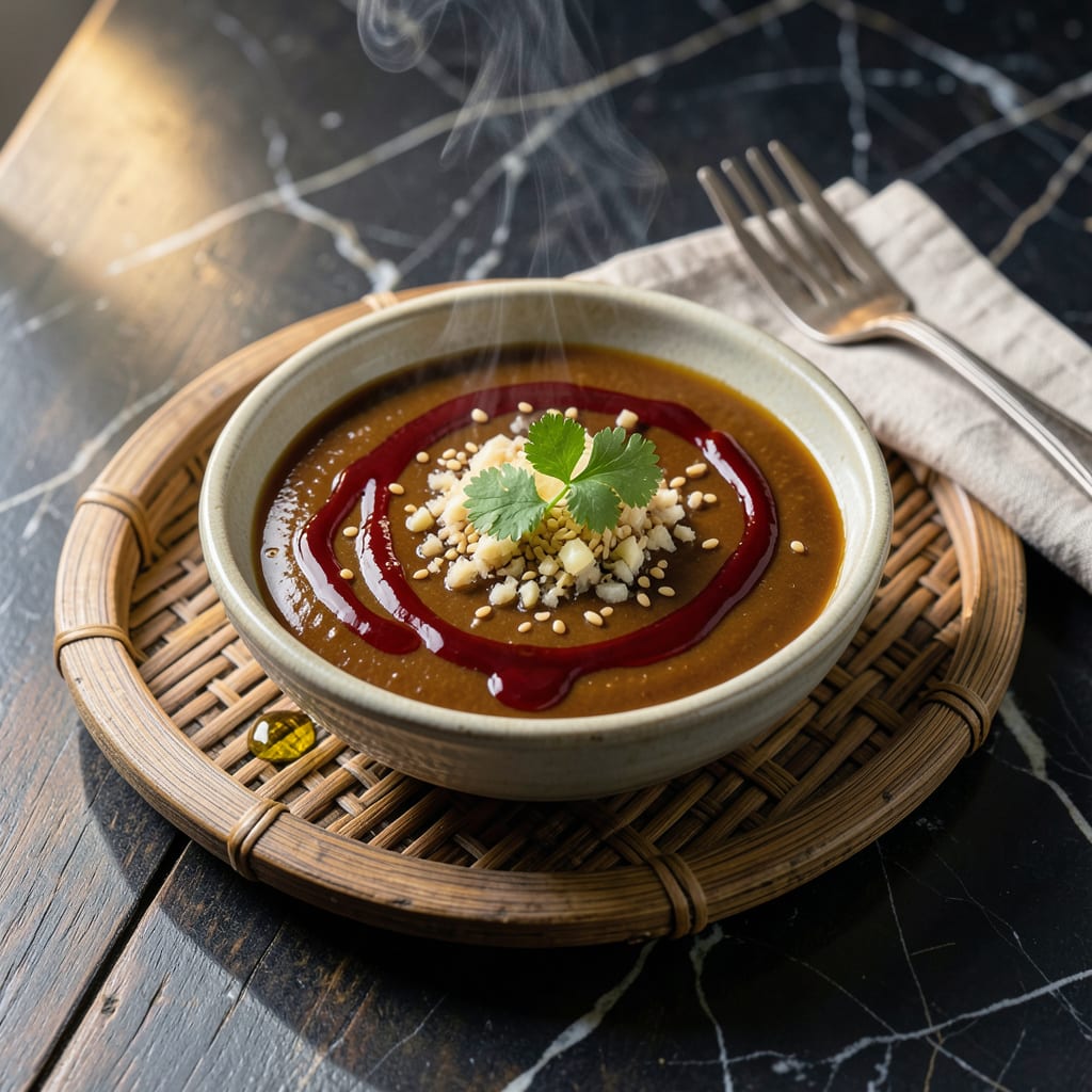 Steamed Dumpling Sauce Recipe: Umami Rich Dipping Magic example with annotations