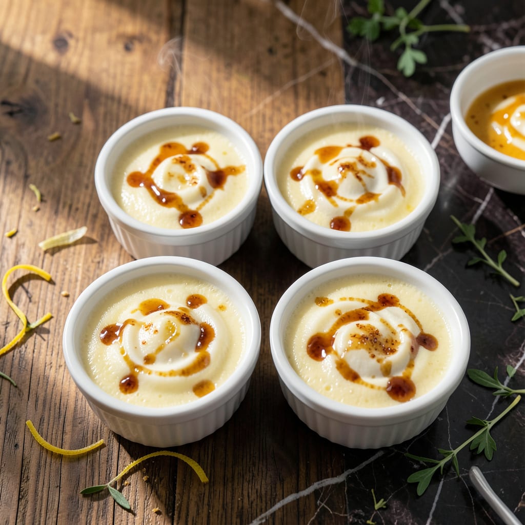 Steamed Egg Custard Dessert Recipe: Cantonese Style Silky Cloud Texture detailed visual guide