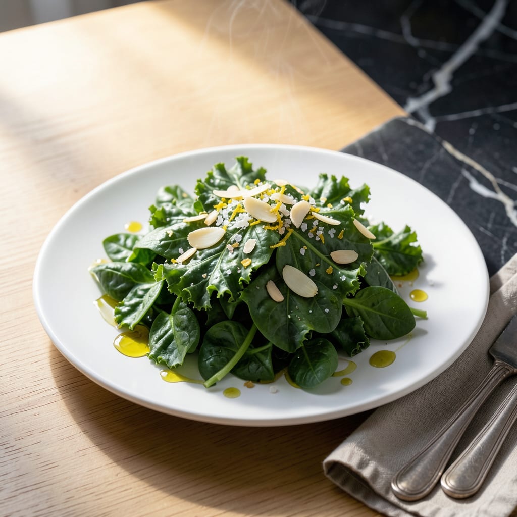 Steamed Greens Recipe: Bright and Crisp in 10 Minutes illustration with key details