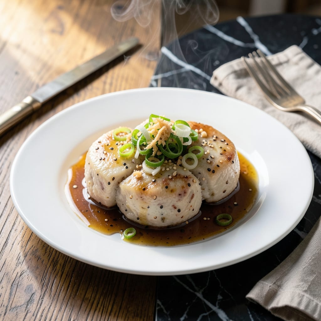 Comprehensive Steamed Pork Patty Recipe: Cantonese Style Silky Texture With Ginger visual reference