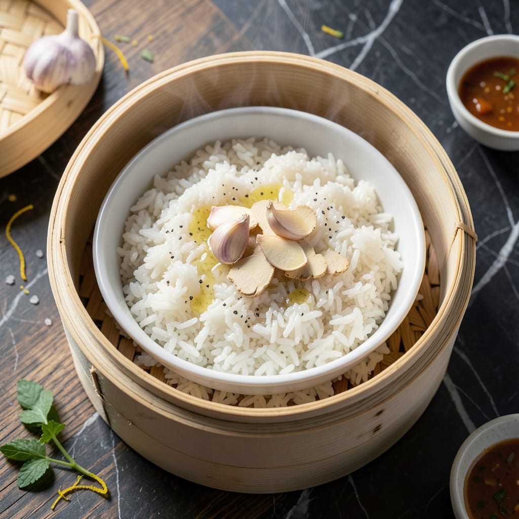 Steamed Rice Recipe in Steamer: Fluffy Grains With Minimal Effort detailed visual guide