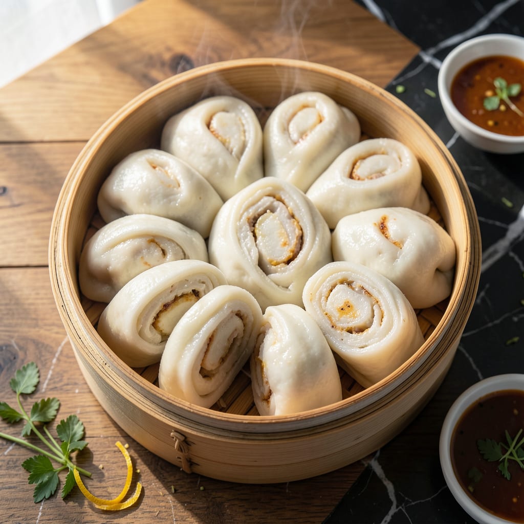 Steamed Rolls Recipe: Pillowy Soft With Fluffy Layers detailed visual guide