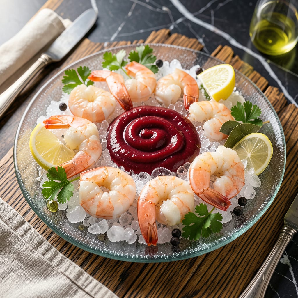 Complete Steamed Shrimp Cocktail Recipe: Plump and Chilled Elegance overview image