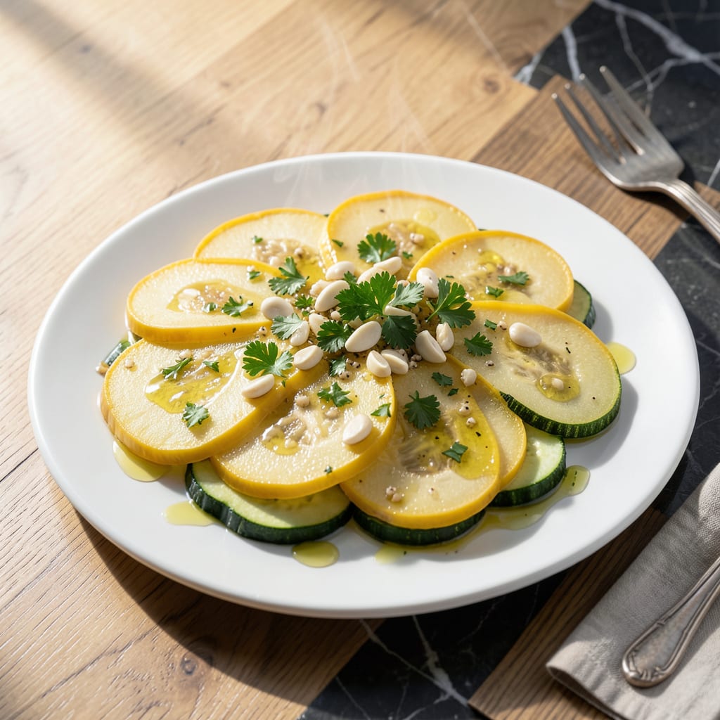 Visual representation of Steamed Squash Recipe: Light and Flavorful Side Dish