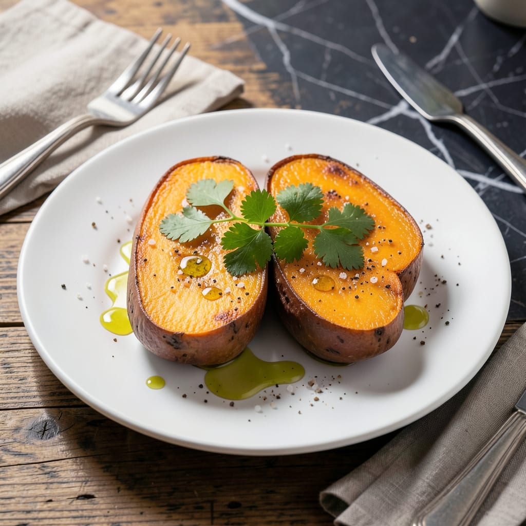 Steamed Sweet Potato Recipe: Naturally Sweet and Silky Slices detailed visual guide