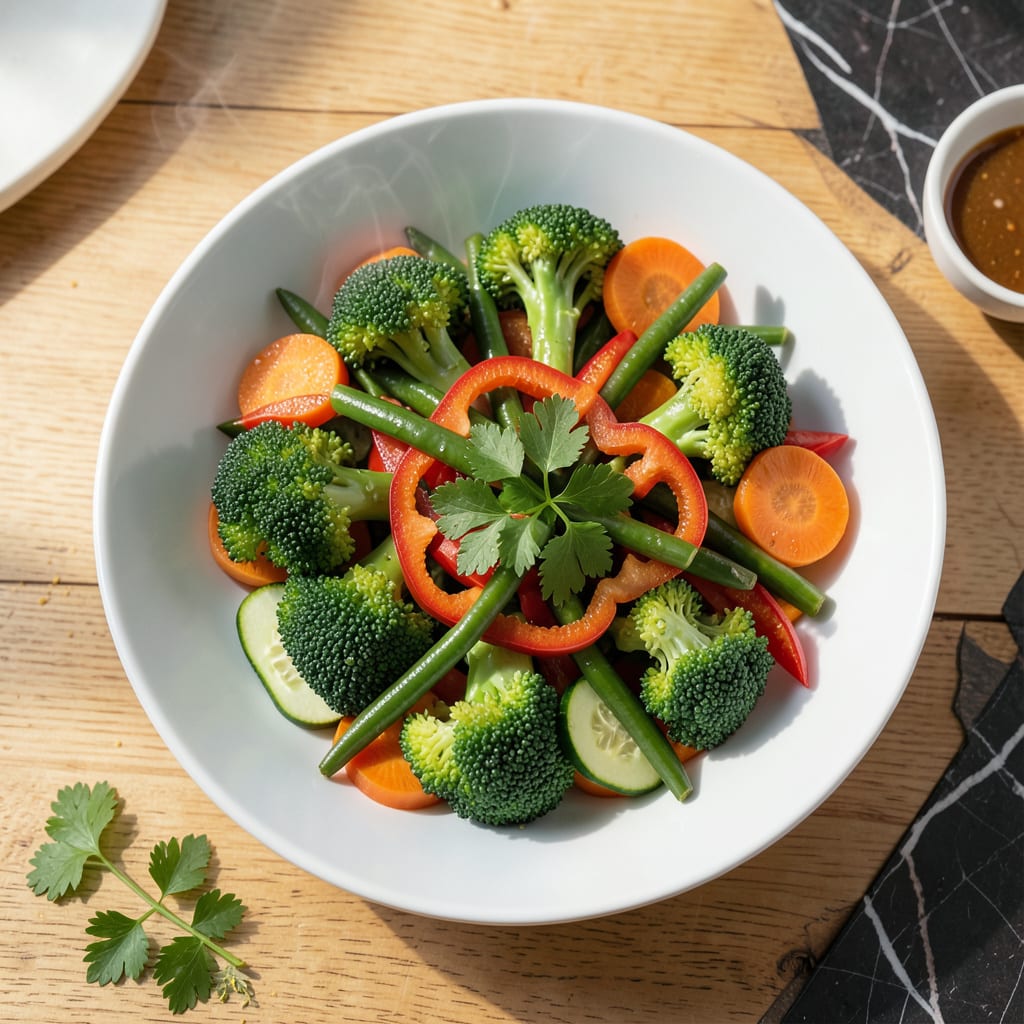 Steamed Veg Salad Recipe: Crisp Toss With Bright Herb Dressing detailed visual guide