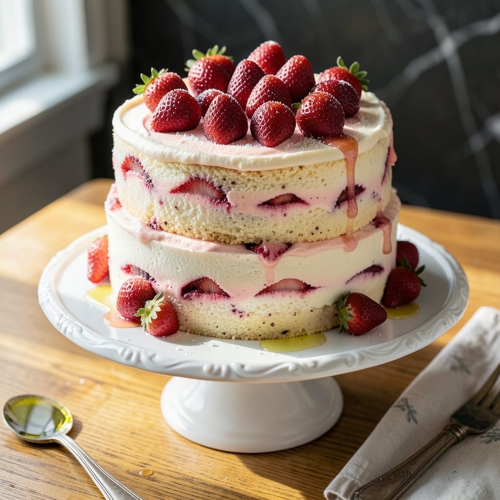 Strawberry Cake Recipe With Cake Mix: Moist And Fruity Box Mix Upgrade Strawberry Cake Recipe With Cake Mix: Moist And Fruity Box Mix Upgrade