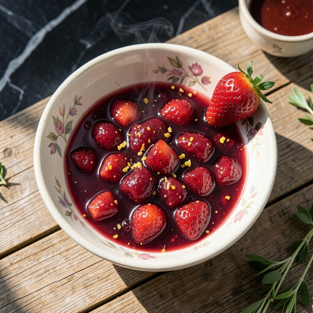 Strawberry Jam Recipe No Pectin: Natural Thickening With Lemon Juice