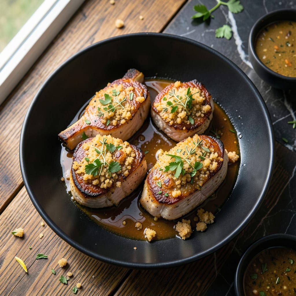 stuffed pork chops recipe oven detailed visual guide