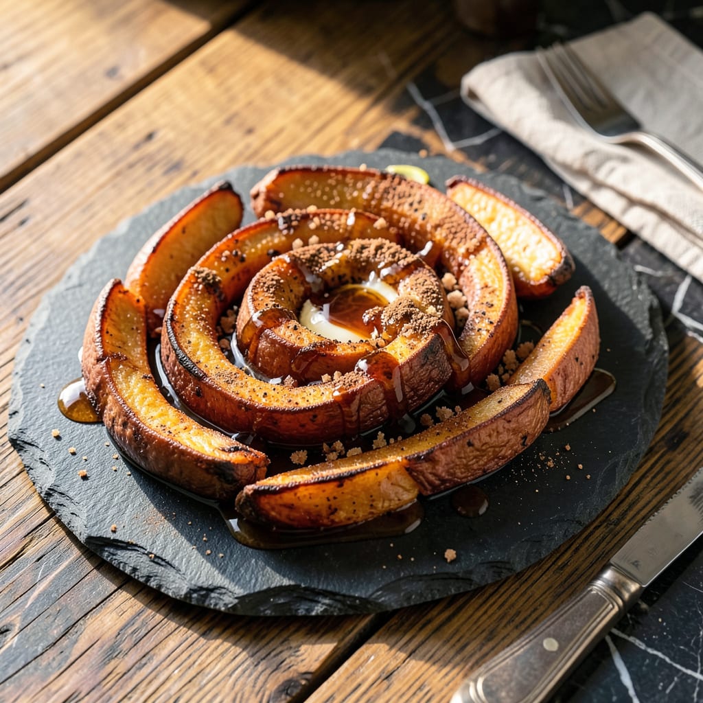 Visual representation of Sugary Sam's Sweet Potatoes Recipe: Caramelized Crust and Creamy Centers