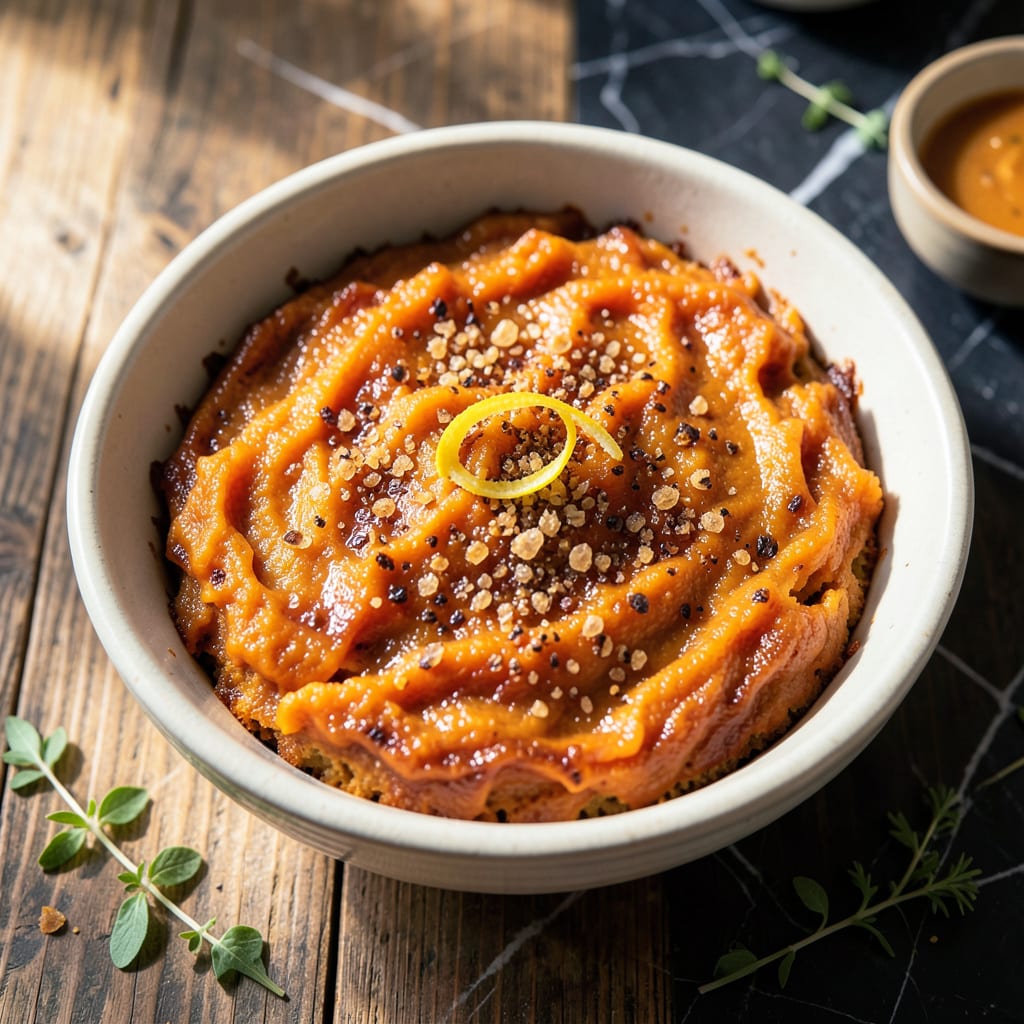 Sweet Potato Steamed Cake Recipe: Moist and Fragrant Asian Inspired Treat example with annotations