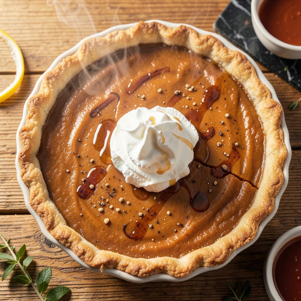 Complete Sylvia's Sweet Potato Pie Recipe: Creamy Spiced Filling in a Flaky Crust overview image