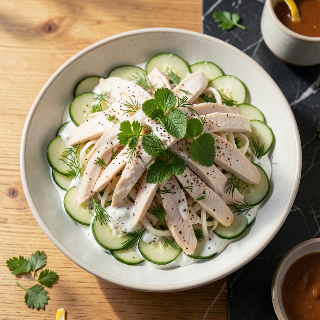 Complete Tatte Chicken Salad Recipe: Mediterranean Inspired Freshness With Herbed Yogurt overview image