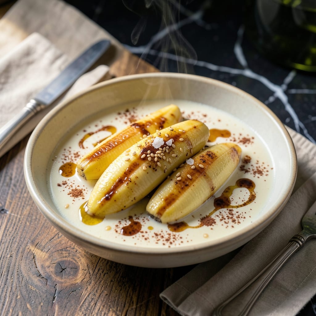 Thai Recipe Banana Dessert: Sweet Coconut Infusion Thai Recipe Banana Dessert: Sweet Coconut Infusion