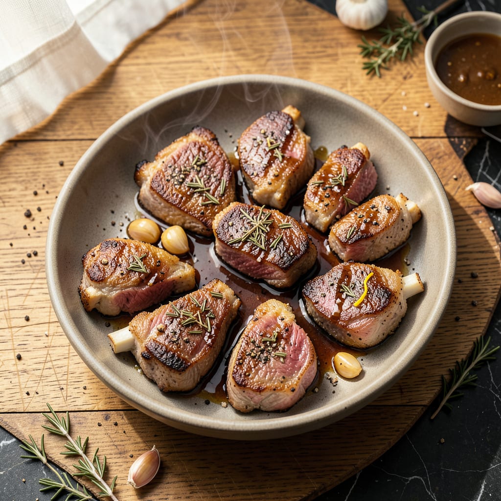 the best lamb chop recipe illustration with key details